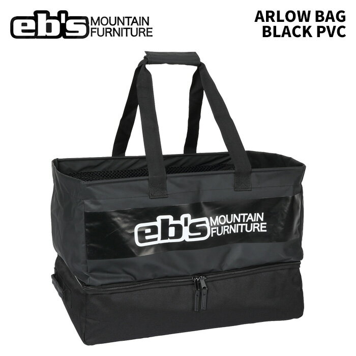eb's エビス ARLOW BAG BLACK PVC アーローバッグ バッグ 25-26モデル