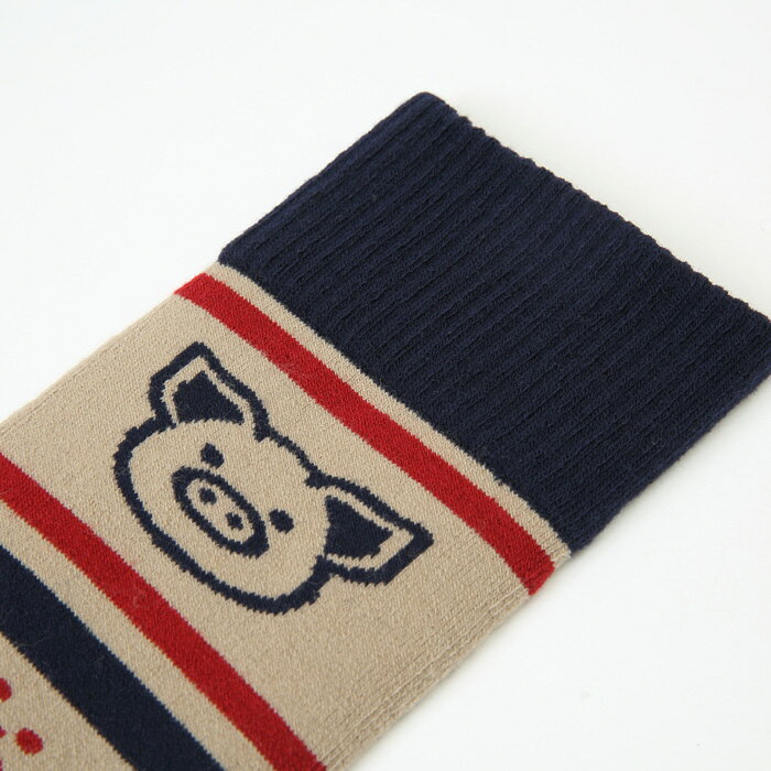 eb's エビス VERY WARM FARMS BEIGE ベリーウォームファームス ソックス 25-26モデル