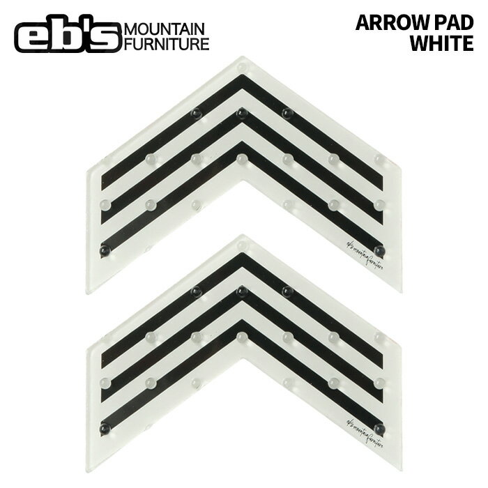 eb's エビス ARROW PAD WHITE アローパッド デッキパッド 25-26モデル