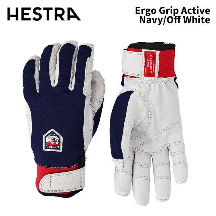 32950-280020HESTRA إȥ  Ergo Grip Active Navy/Off White 24-25 ...