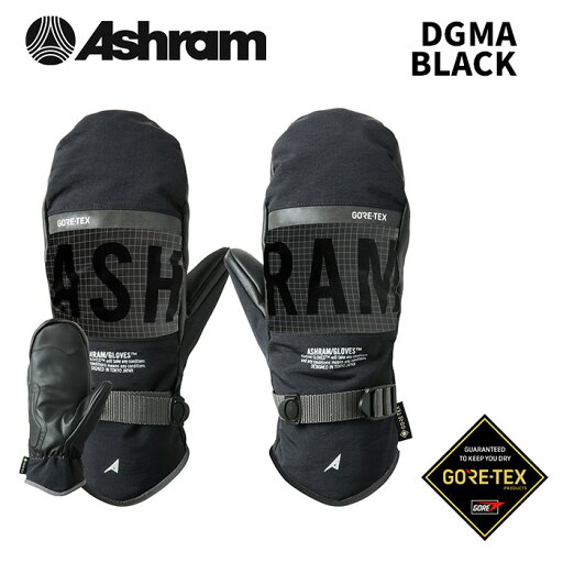 ASHRAM アシュラム グローブ DGMA BLACK ドグマ ASRM24W07 24-25モデル ASHRAM アシュラム グローブ DGMA BLACK ドグマ ASRM24W07 24-25モデル