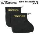 eb's エビス ACC BOOTS INNER SOCKS HQ BLACK 24-25 モデル