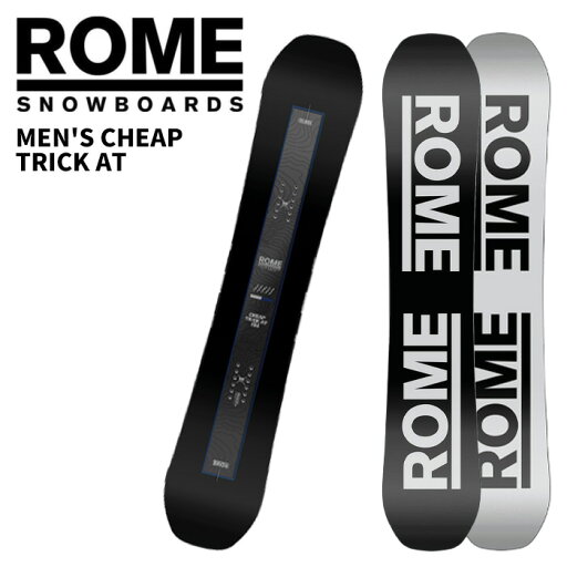 ROME ローム スノーボード 板 MEN'S CHEAP TRICK AT 24-25 モデル ROME ローム スノーボード 板 MEN'S CHEAP TRICK AT 24-25 モデル