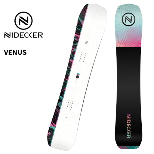 NIDECKER ナイデッカー スノーボード 板 VENUS 24-25 モデル レディース NIDECKER ナイデッカー スノーボード 板 VENUS 24-25 モデル レディース