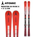 ATOMIC アトミック スキー板 REDSTER S9 REVOSHOCK S + X 12 GW ビンディングセット 24-25 モデル