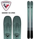 ROSSIGNOL ロシニョール スキー板 SENDER 106 板単品 24-25 モデル
