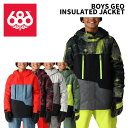 686 シックスエイトシックス ウェア BOYS GEO INSULATED JACKET 24-25(2025)モデル ジュニア ジャケット