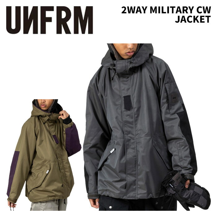 UNFRM ユニフォーム ウェア 2WAY MILITARY CW JACKET 24-25モデル ジャケット