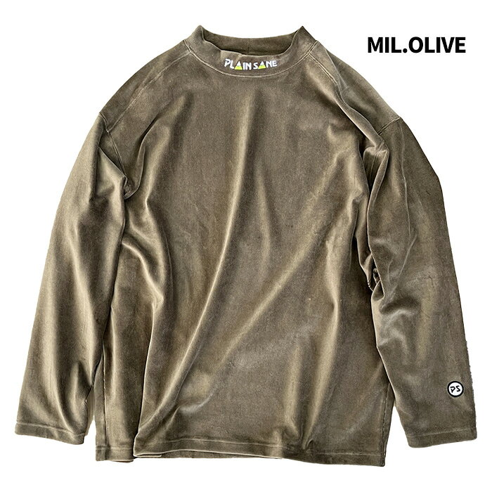 PLAINSANE プレインセイン フリースカットソー MOC NECK FLEECE 25-26モデル