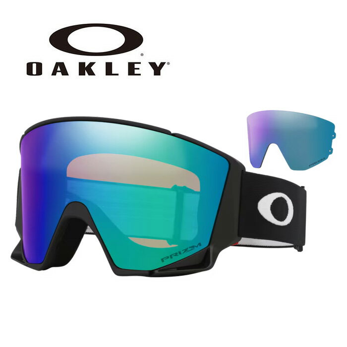 OAKLEY オークリー ゴーグル FLOW SCAPE L ASIA/MATTE BLACK/PRIZM ARGON & PRIZM ICED OO7145A-03 25-26モデル(4)