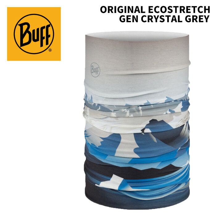 BUFF バフ ORIGINAL ECOSTRETCH ネックウォーマー GEN CRYSTAL GREY 25-26モデル