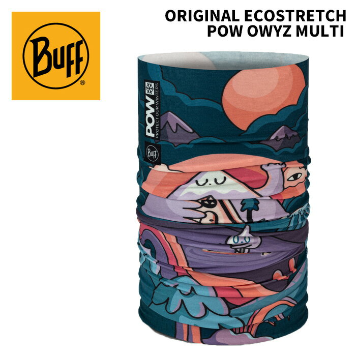 BUFF バフ ORIGINAL ECOSTRETCH ネックウォーマー POW OWYZ MULTI 25-26モデル
