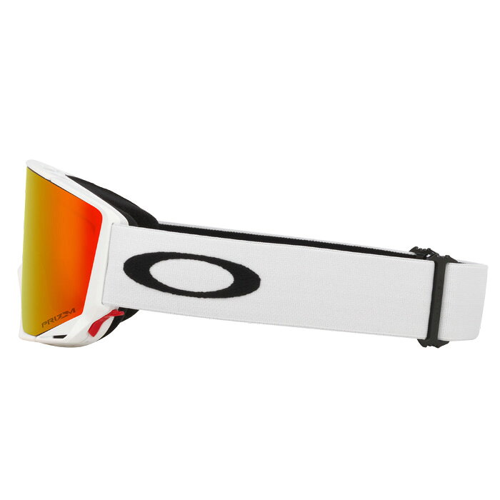 DREAM GATES SPORTSのOAKLEY オークリー ゴーグル FLOW SCAPE L ASIA/MATTE WHITE/PRIZM TORCH IR & PRIZM ICED IR OO7145A-08 25-26モデル｜アングル3