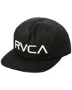 RVCA【BB042926:BLK】キャップ 帽子ルーカ 21FW 【RVCA SPORT HAT】サイズ調整可 メンズ ユニセックス
