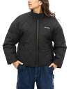 RVCA ルーカ レディース【BE044763 BLK】キルティングジャケット 24FW【QUILTING SHIRT JACKE】女性用 秋冬rvca スケーター サーファー ストリート ファッション※この商品はジャケットのみです