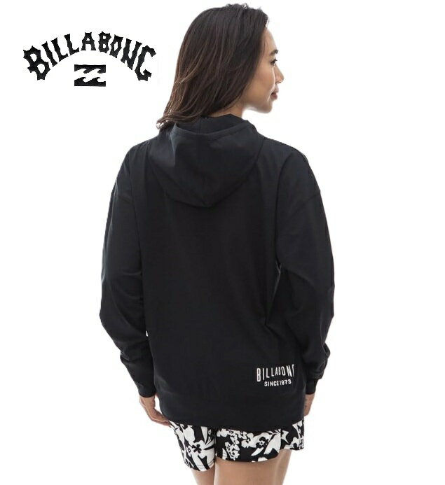 Rakuten - BILLABONG Women【BE01C852】ラッシュガード [LOOSE ZIP UP HOODED RASHGUARD] ジップアップパーカー 女性用 サーフィン 水着 プール 海水浴 UPF50+ UV対策 日焼け対策