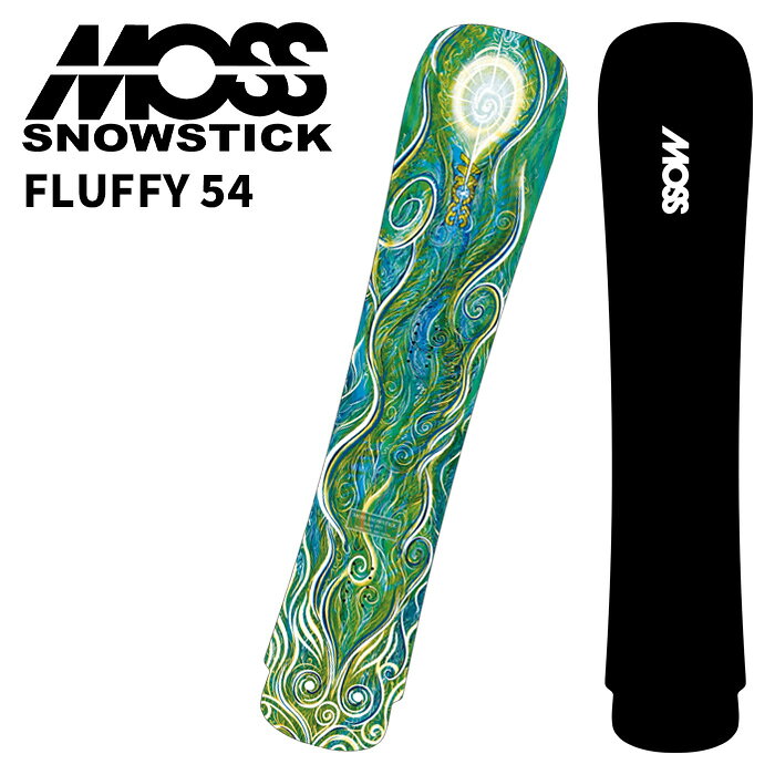 MOSS SNOWSTICK XXm[XeBbN Xm[{[h  FLUFFY 54 25-26 f