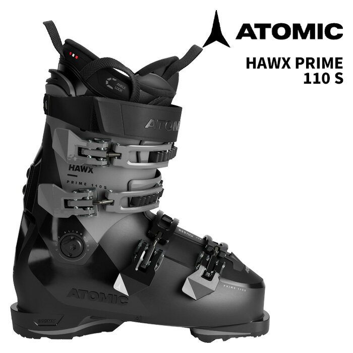 【AE5032420】 ATOMIC アトミック スキーブーツ HAWX PRIME 110 S Black/Anthracite 25-26 モデル