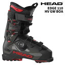 HEAD ヘッド スキーブーツ EDGE 110 HV GW BOA ANTHRACITE-RED 25-26 モデル