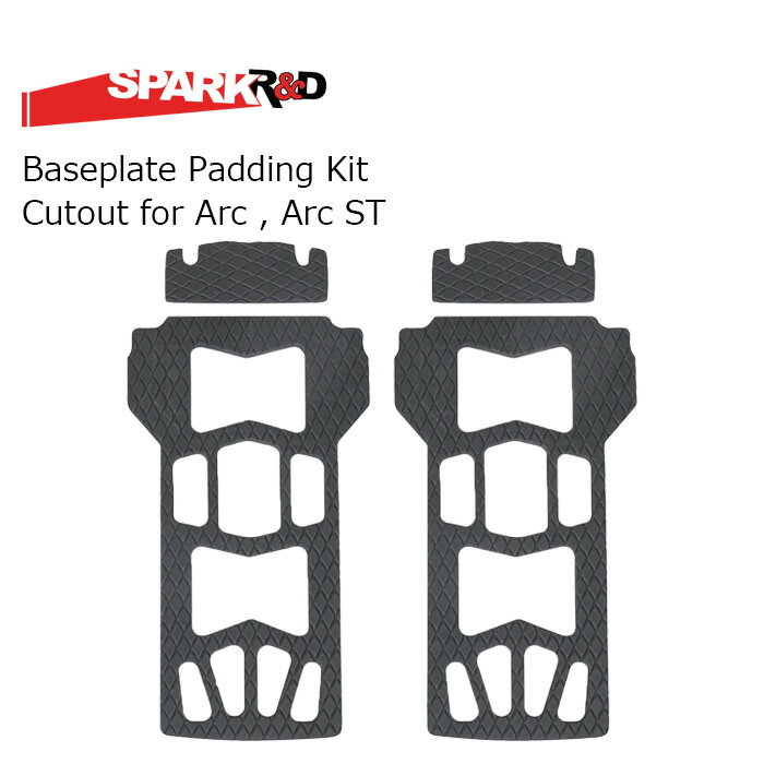 Rakuten - Spark パーツ Baseplate Padding Kit Cutout for Arc , Arc ST 23-24モデル スパーク スノーボード ビンディング専用