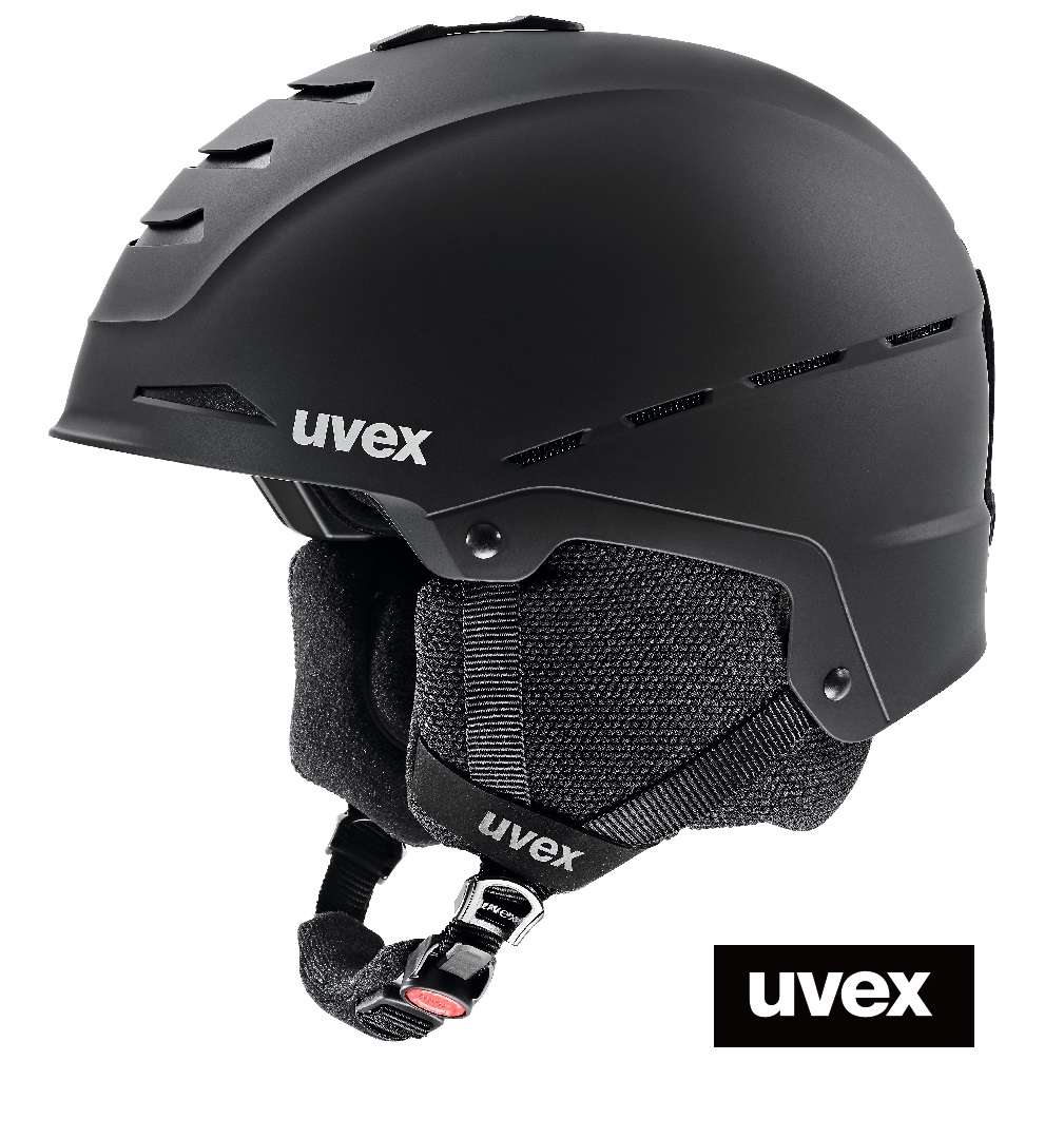 【訳あり】uvex【22/23・legend 2.0：ブラックマット】大人用 スキー用ヘルメット...