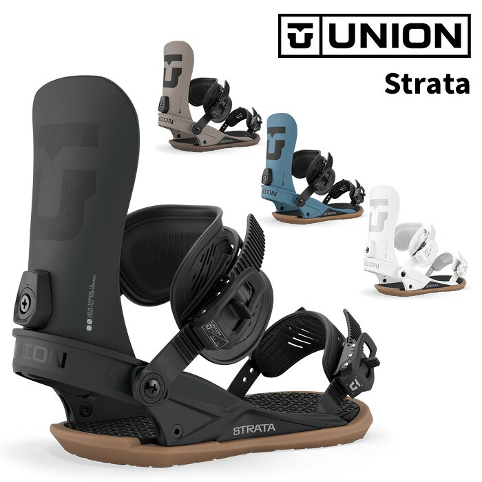 STRATA カラー : BLACK, WHITE, BROWN, DARK-BLUE サイズ : S, M, L 【Key Distinction】 ・#1 Men’s Park &amp; Freestyle Binding ・OTE Fused Vaporlite 2.0 Bushing ・Carry Forward Colorways ※ご注意※ ・製造過程で細かいキズがつくことがあります。ご了承ください。 ・実店舗と在庫を共有しているため、タイミングによって完売となる場合がございます。 ・モニターの発色によって色が異なって見える場合がございます。・24モデルより保証書が同梱されなくなりましたため、購入履歴をもって保証書とさせていただきます。