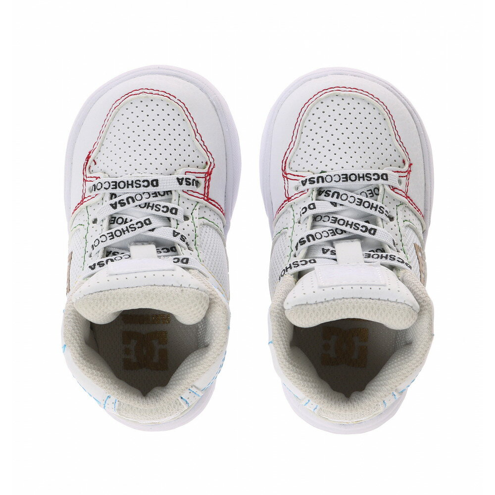 DC SHOES[ディーシー] キッズ・ジュニアスニーカー子供靴 ハイカット ゴム紐 2020SP【Ts PURE HIGH-TOP SE UL SN：HMT】[DT201001] Toddlar