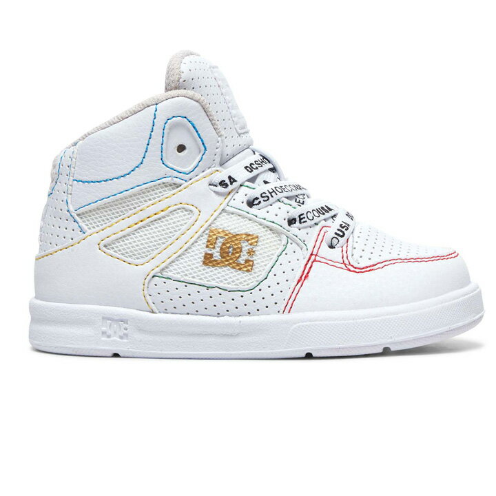 DC SHOES[ディーシー] キッズ・ジュニアスニーカー子供靴 ハイカット ゴム紐 2020SP【Ts PURE HIGH-TOP SE UL SN：HMT】[DT201001] Toddlar