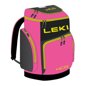 LEKI 23/24【SKIBOOT BAG WCR 85L：ピンク】レキの大容量のブーツバッグ!!　リュックサック　スキーブーツも収納可能なバックパック　360062029