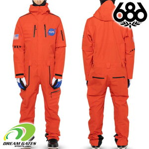 数量限定　レイトモデル　686【22/23・NASA LTD EXPLORATION COVERALL】シックスエイトシックス　ロクハチロク　sixeightsix　スキー　スノボ　スノーボード　スキーウェアー　ジャケット　パンツ　つなぎ　オーバーオール　カバーオール