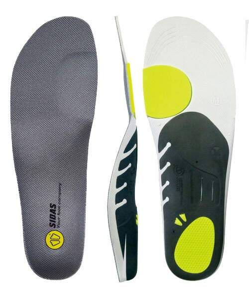 インソール SIDAS シダス【GOLF 3D】 ゴルフ 3Dゴルフシューズ専用設計の成形済インソール 中敷