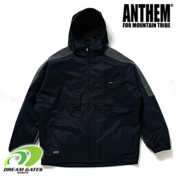 Anthem 【23/24・CAPTURED JACKET：DARK NAVYxSTEEL GRAY】アンセム　キャプチャード　ジャケット　スキー　スノーボードウェアー　2LAYER TECH SHELL　耐水圧10000mm　ワイドシルエット　大きいサイズ　リラックスフィット　an2340