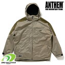 Anthem 【23/24 CAPTURED JACKET：SAND KHAKIxARMY GREEN】アンセム キャプチャード ジャケット スキー スノーボードウェアー 2LAYER TECH SHELL 耐水圧10000mm ワイドシルエット 大きいサイズ リラックスフィット an2340