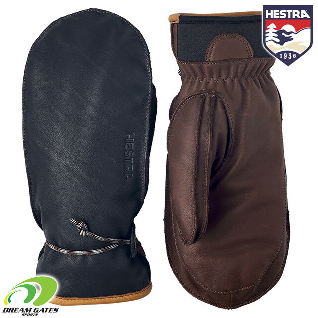 【RSL】HESTRA【23/24・WAKAYAMA MITT：NAVY/BROWN】ヘストラ　スキーグローブ　3000661　ワカヤマミット　本革グローブ　インナーグローブ取り外し可能　3WAYグローブ　本革グローブ　ミトングローブ　SKI　GLOVE　MITT