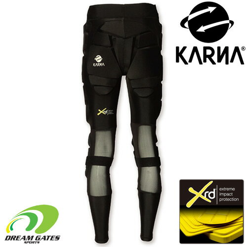 KARNA【Genuine Protective Long Tights｜KNP-2032】カルナ　ロングプロテクター　ロングパンツ　ロングタイツ　フィットタイプ　衝撃吸収素材のXRDを使用した最高レベルのプロテクションアイテム