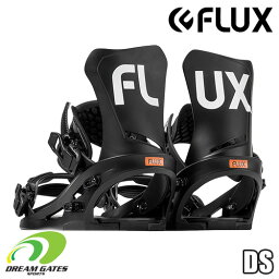 【納期B】FLUX【23/24・DS：BLACK】フラックス　ディーエス　スノーボードバインディング　フリースタイル　オールラウンドに使えるフラックスの定番モデル