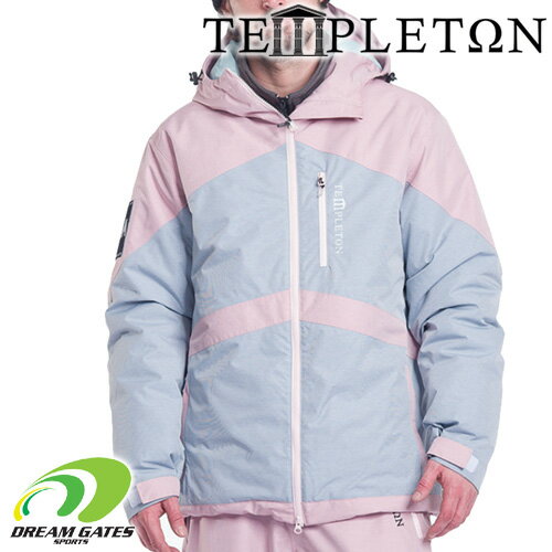 【納期B】【旧品特価】TEMPLETON【22/23・SOLID JACKET：LIGHT BLUE】耐水圧25000mm　ソリッドジャケット　テンプルトン　スノーボードウェア　インサレーションが入った雪山で使いやすいジャケットになっています。　テンプレトン　スノーウェア