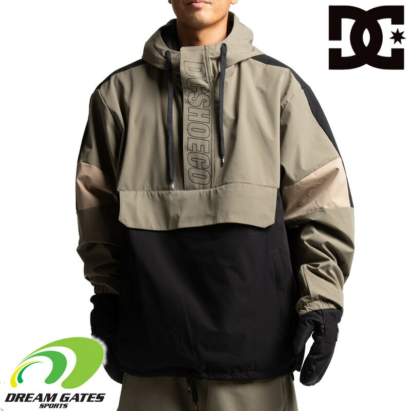 【RSL】即出荷 DC SHOE [DJK223902_KHA] スノージャケット【22 DC SNOW ANORAK】22/23snowディーシーシューズ アノラック スノボジャケ..