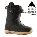 BURTON o[g Xm[{[h u[c Women's Limelight BOA - Wide Black 23-24 f fB[X