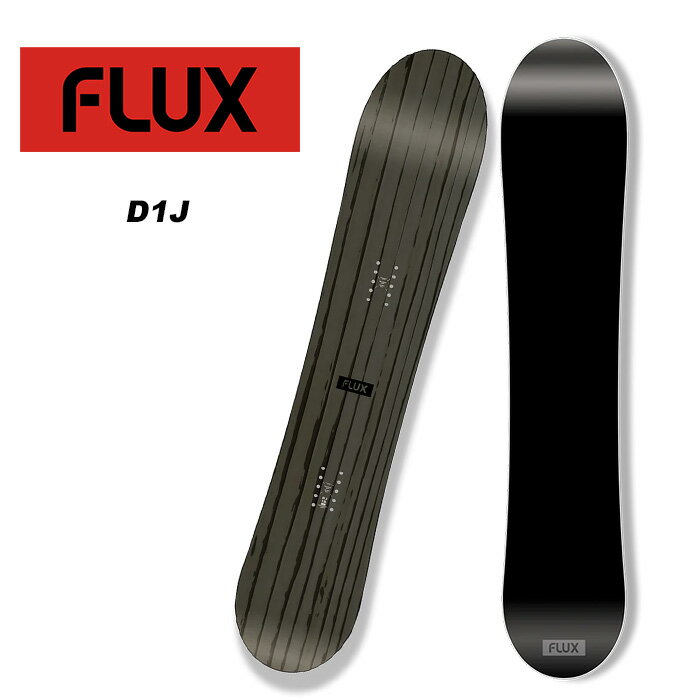 FLUX フラックス スノーボード キッズ 板 D1J SMOOTH CAMBER JUNIOR/KID'S 23-24 モデル