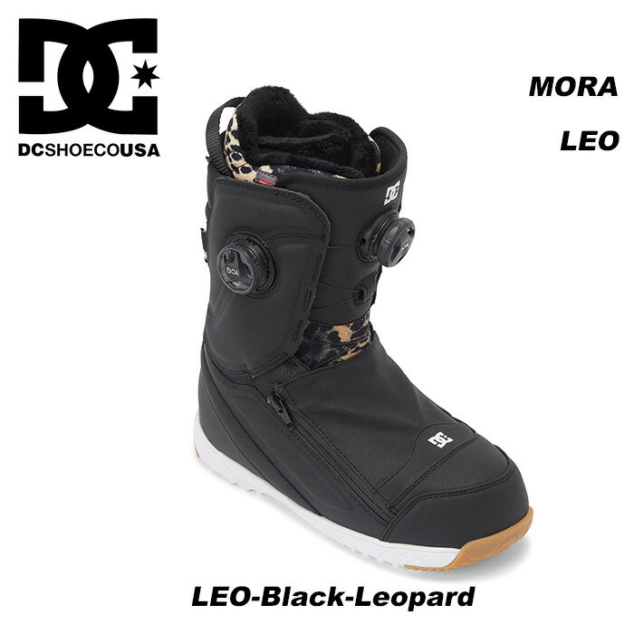 MORA COLOR: LEO Black/Leopard Board Sizes: 22cm-US5, 22.5cm-US5.5, 23cm-US6, 23.5cm-US6.5, 24cm-US7, 24.5cm-US7.5, 25cm-US8, 25.5cm-US8.5 抜群の機能性とラグジュアリーなディテールが融合したMORA。フィット調節が簡単なBOAフィットシステムと雪の侵入を防ぐストームフラップは、 足の隅々まで暖かく快適で安全なライディングを可能にする。ウェアとリンクしたプリントライナーも魅力的。 PRODUCT FEATURES: BOAフィットシステム Focus構成 ダイヤル [タン：H4 Coiler、サイド：H4] Unilite軽量アウトソール RESPONSE LINER2使用 PrimaLoftインサレーション FLEX RATING: 7/10 IMPACT-ALGモールドインソール インターナルアンクルハーネス 人間工学に基づいた立体構造 雪の侵入を防ぐストームフラップ BOAレース SS2 Black ※ご注意※ ・製造過程で細かいキズがつくことがあります。ご了承ください。 ・実店舗と在庫を共有しているため、タイミングによって完売となる場合がございます。 ・モニターの発色によって色が異なって見える場合がございます。