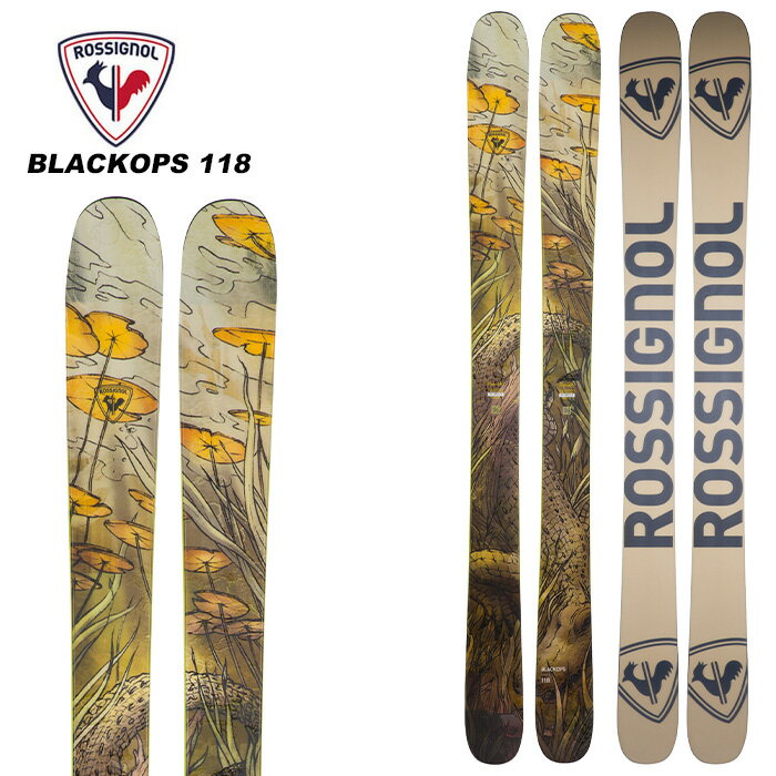 ROSSIGNOL ロシニョール スキー板 BLACKOPS 118 板単品 23-24 モデル