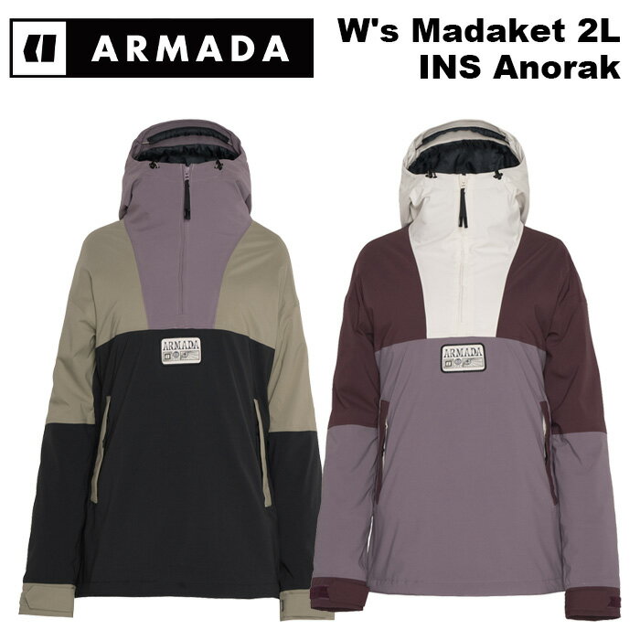 ARMADA アルマダ ウェア W's Madaket 2L INS Anorak 23-24(2024)モデル レディース ジャケット