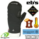 【RSL】eb's【24/25・THE MITT:BLACK】エビス グローブ ザミット 耐水 防水 保温 スキー スノボ スノーボード ウィンターグローブ G...