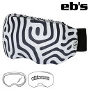 eb's【24/25・GOGGLE COVER|LOST WAY】エビス ebs ゴーグルカバー ヘルメット、ビーニーの上にチョイあげしてる時や運搬時に使用する...