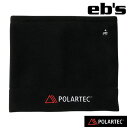 eb's【24/25・POLARTEC ZAN WARMER|FAT BLACK】エビス ネックウォーマー