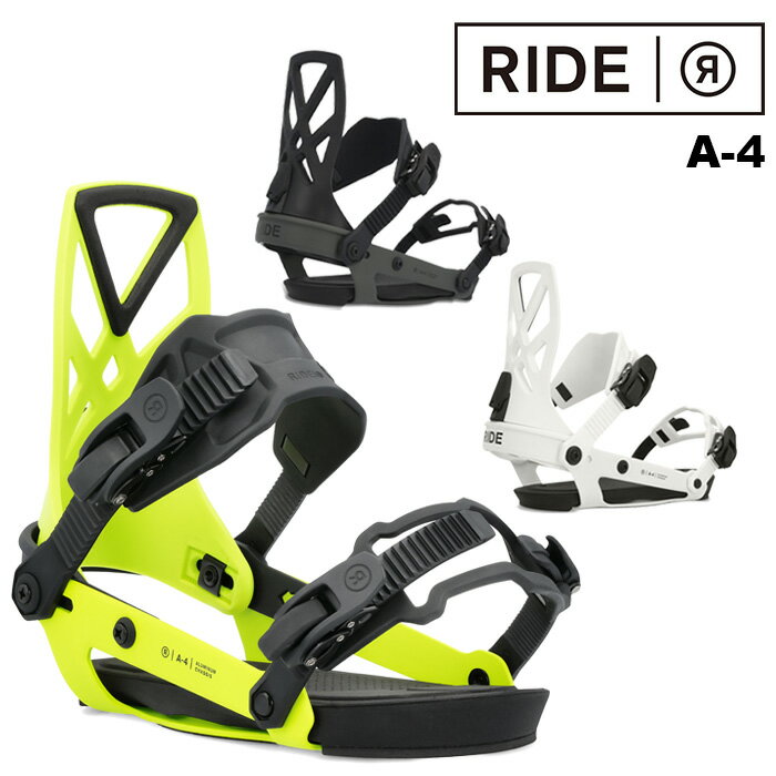 RIDE ライド スノーボード ビンディング A-4 24-25 モデル