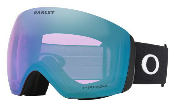 【純正ゴーグルケース付き】OAKLEY【24/25・FLIGHT DECK L｜MATTE BLACK / PRIZM ICED IRIDIUM】[OO7050-F0][7050F000]　オークリー　フライトデック　フライトデッキ　エル　スキー　スノーボード　ゴーグル　日本正規品　メーカー二年保証