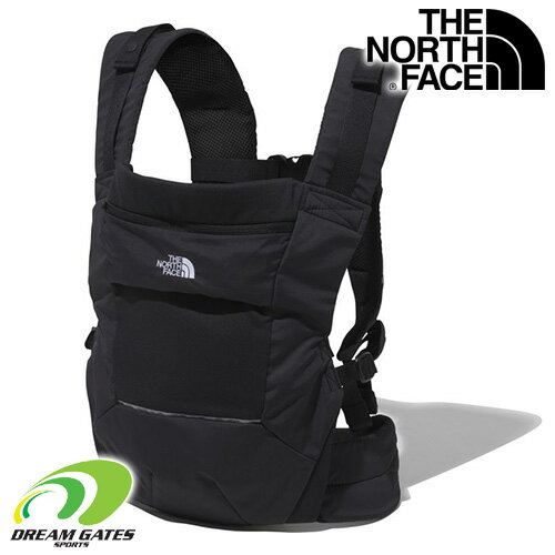 楽天DREAM GATES SPORTSTHE NORTH FACE【COMPACT CARRIER：K（ブラック）】ノースフェイス　ベビーコンパクトキャリアー　スリング　抱っこ紐　だっこひも　抱っこひも　首が座ったら一緒にお出かけ!!　男女体型共に使用できるユニセックスデザイン!!