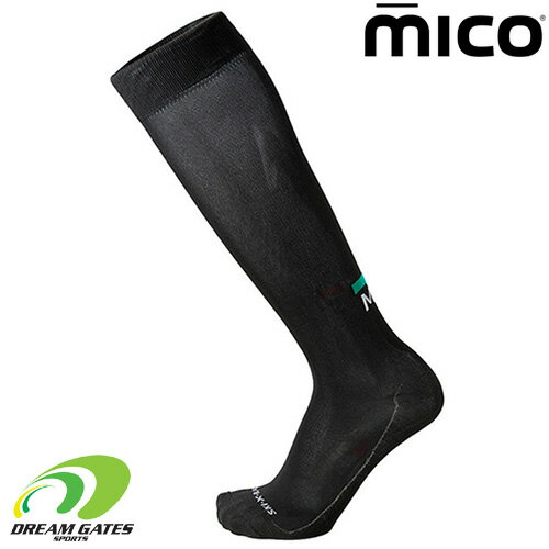 楽天DREAM GATES SPORTSmico ミコ【SKI SOCKS CA1640：BLACK】スキーソックス ユニセックス スキー靴下 ホールド感、足裏感覚にこだわるスキーヤー向けの超薄型タイプ「MICO」ベーシックなベストセラーモデル!!極薄 X-Race Extra-Light くつ下 [メール便対応可]